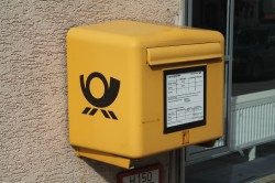 Briefkasten der Deutschen Post